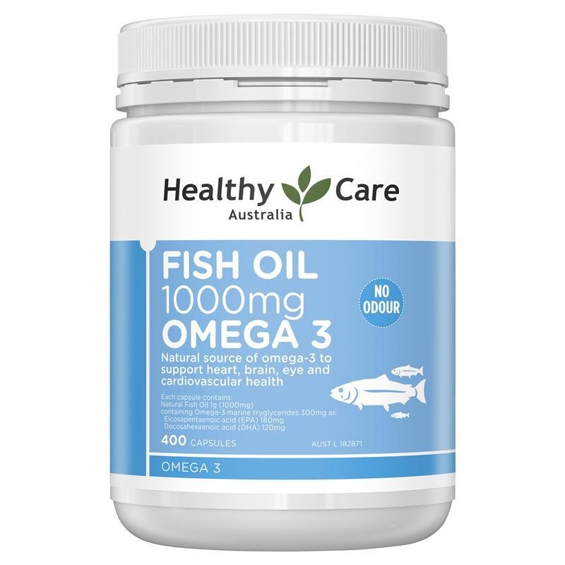 Omega 3 Fish oil  (400 Capsules)
