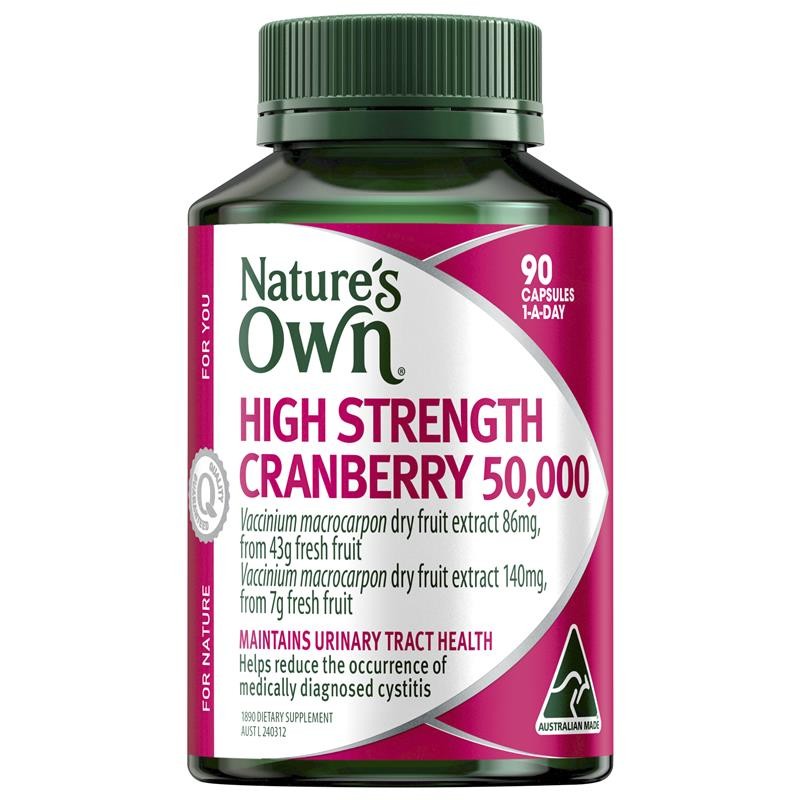 Nature's Own High Strength Cranberry 50,000,  (90 Teblets)